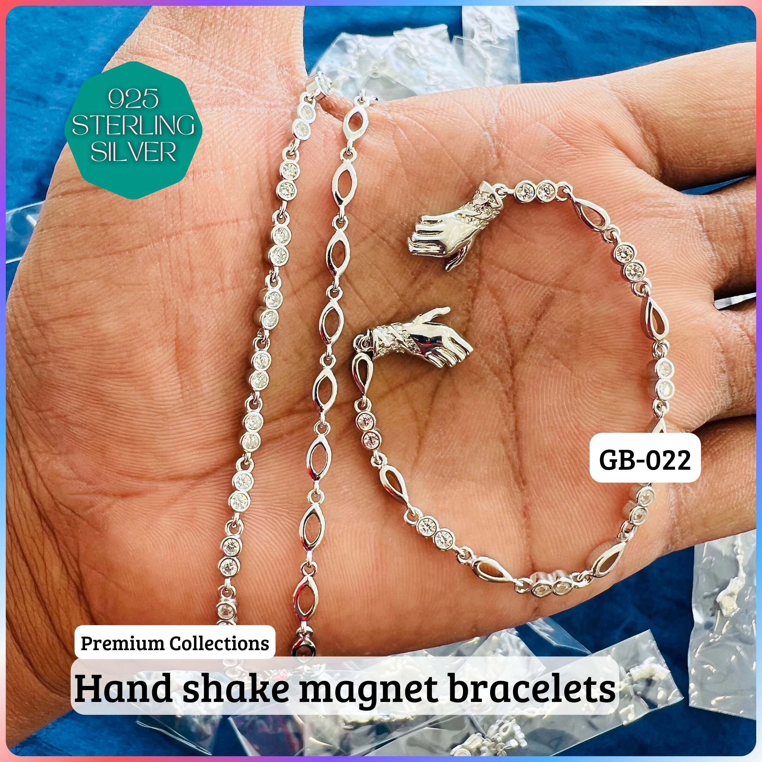 ITALY CNC BALL ELASTIC BRACELETS - Premium 925 Silver Jewellery - SKU: GB-022-000 - Hyderabad Silver Importers