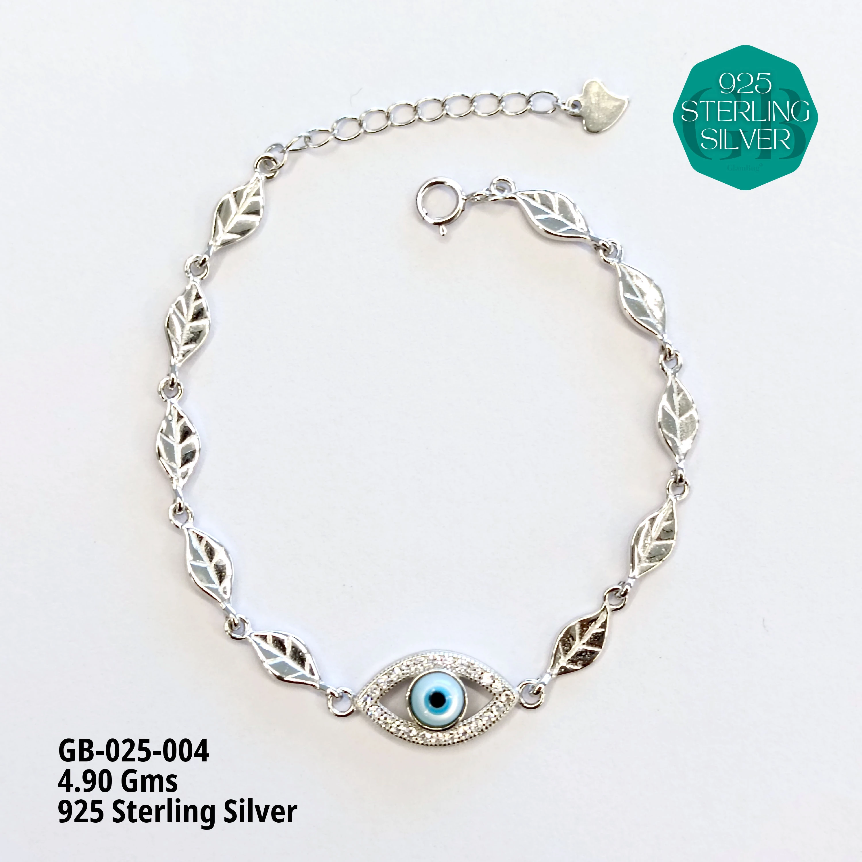 ITALY CNC BRACELETS - MEN - Premium 925 Silver Jewellery - SKU: GB-025-004 - Hyderabad Silver Importers