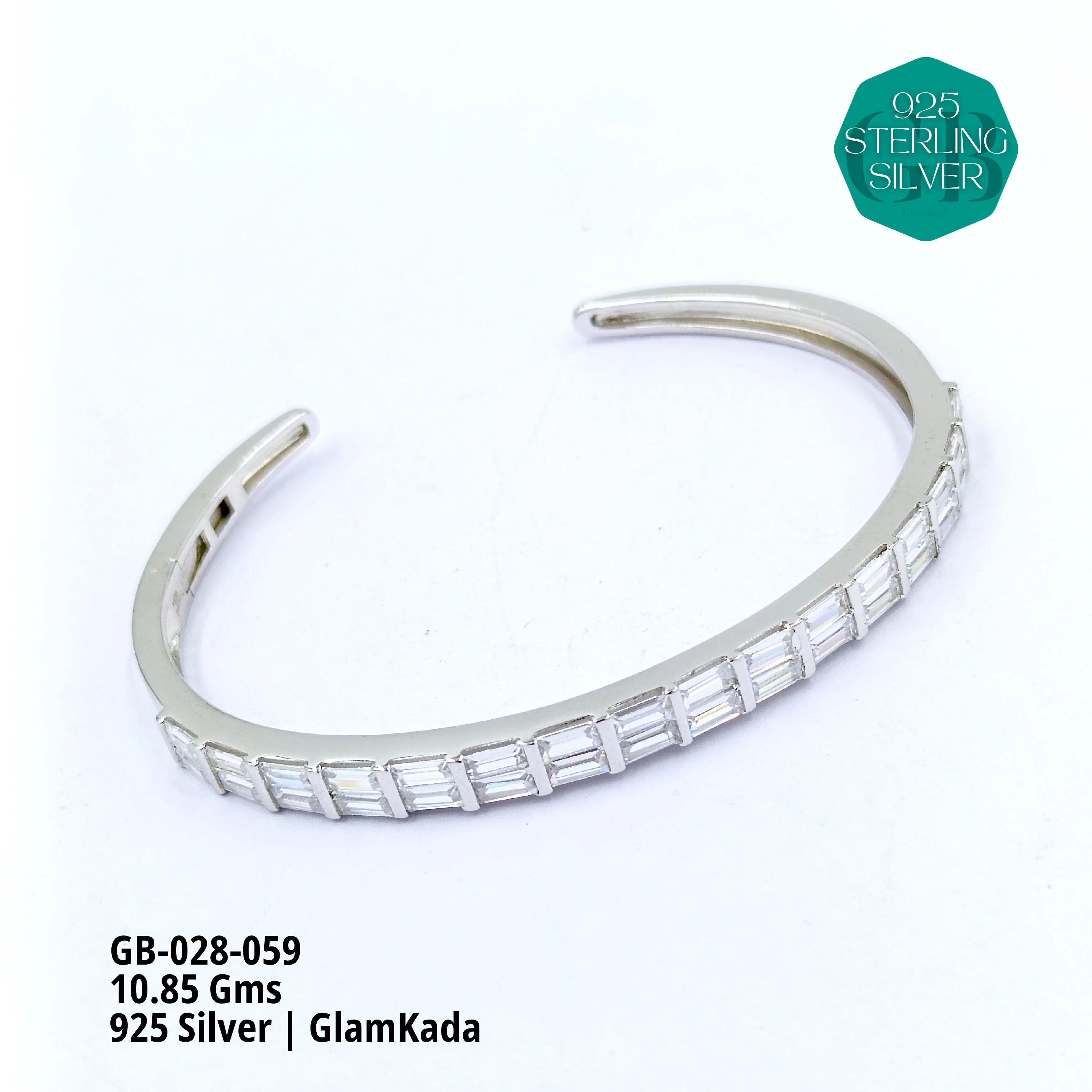 GLAM KADA - Premium 925 Silver Jewellery - SKU: GB-028-059 - Hyderabad Silver Importers