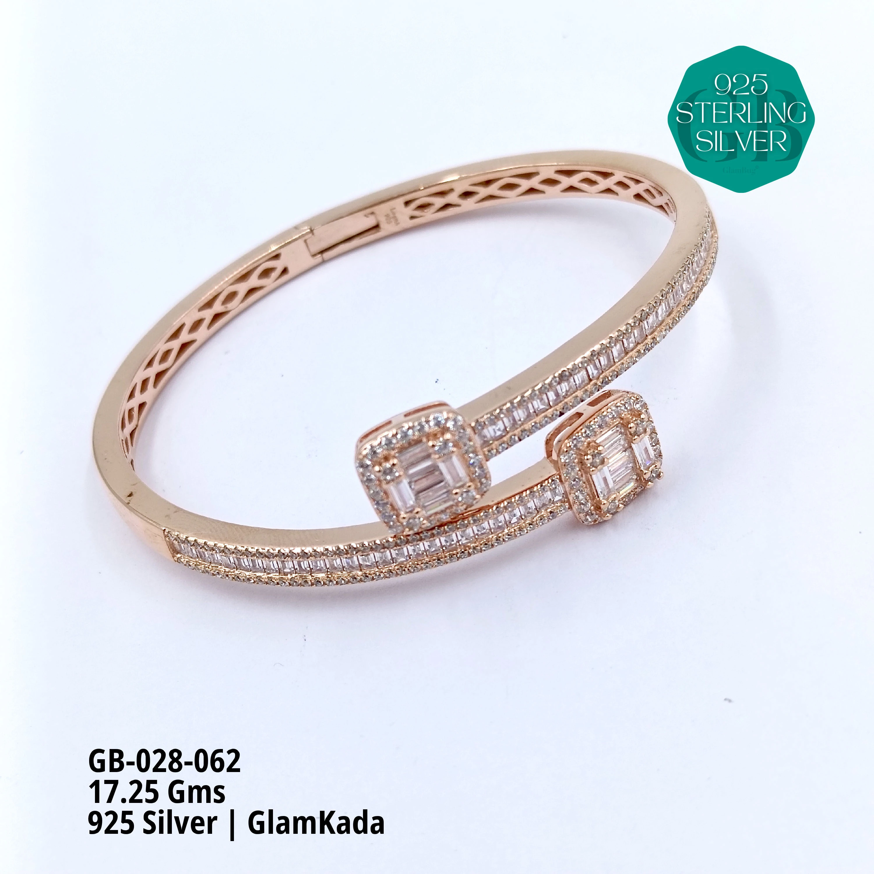 GLAM KADA - Premium 925 Silver Jewellery - SKU: GB-028-062 - Hyderabad Silver Importers