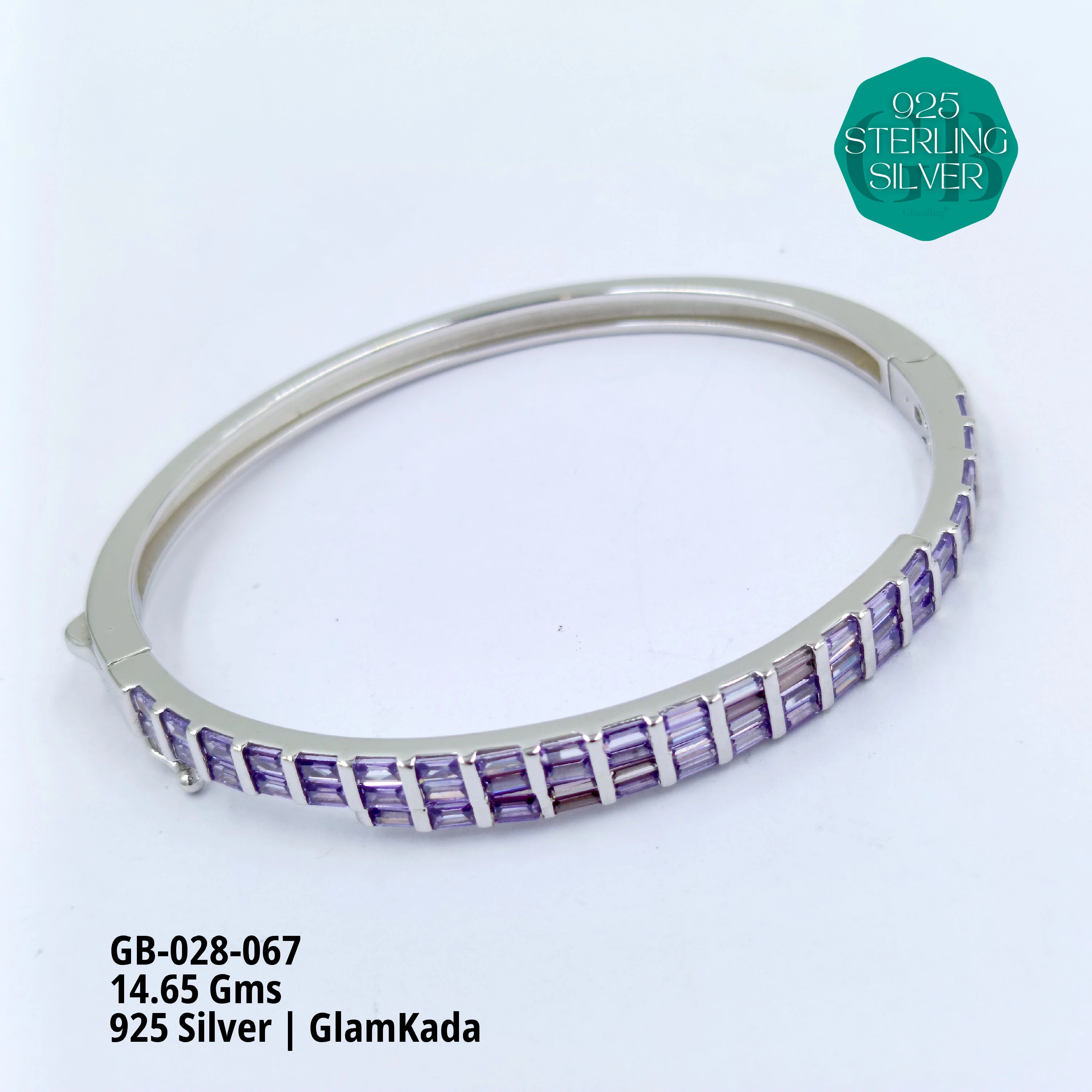 GLAM KADA - Premium 925 Silver Jewellery - SKU: GB-028-067 - Hyderabad Silver Importers