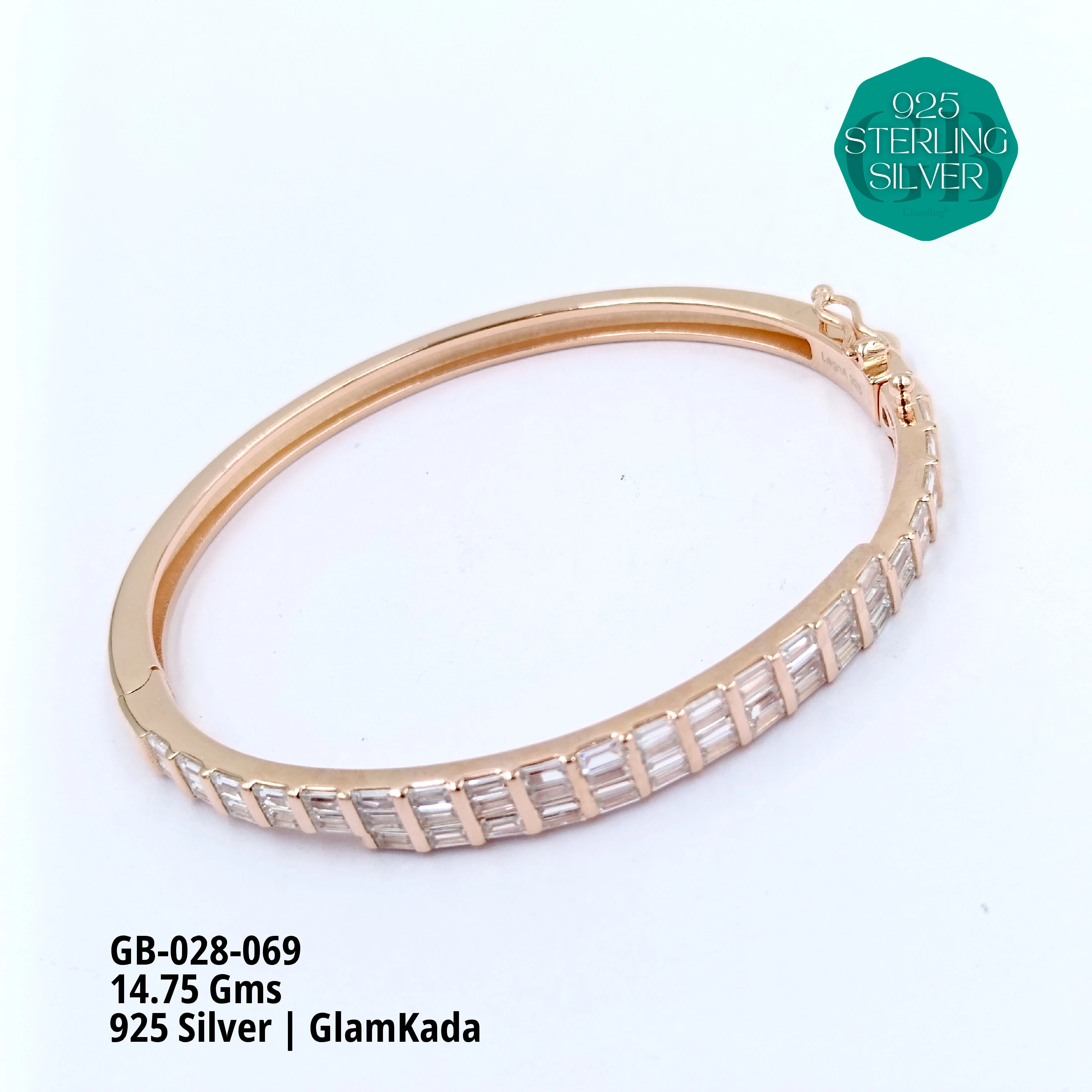 GLAM KADA - Premium 925 Silver Jewellery - SKU: GB-028-069 - Hyderabad Silver Importers