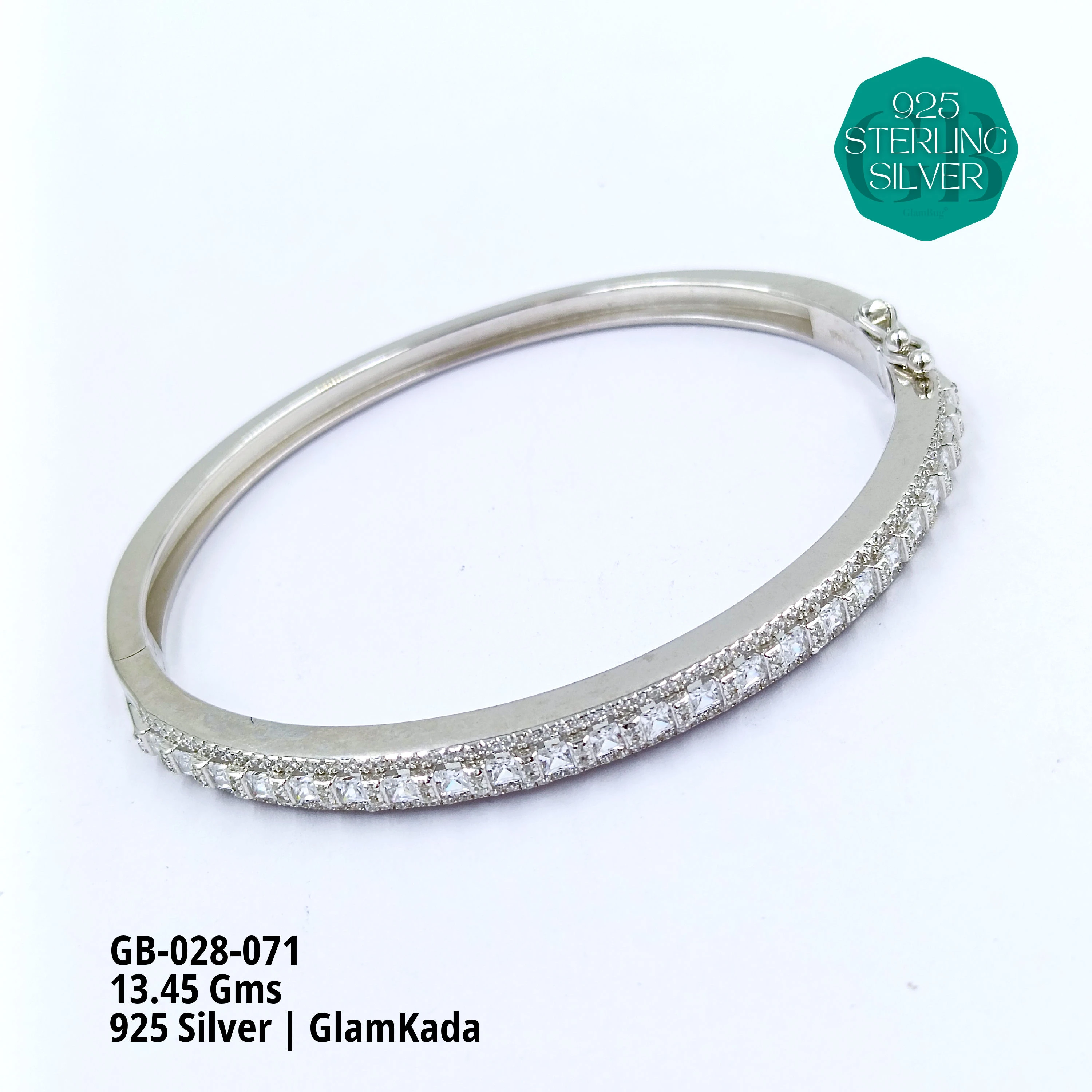 GLAM KADA - Premium 925 Silver Jewellery - SKU: GB-028-071 - Hyderabad Silver Importers