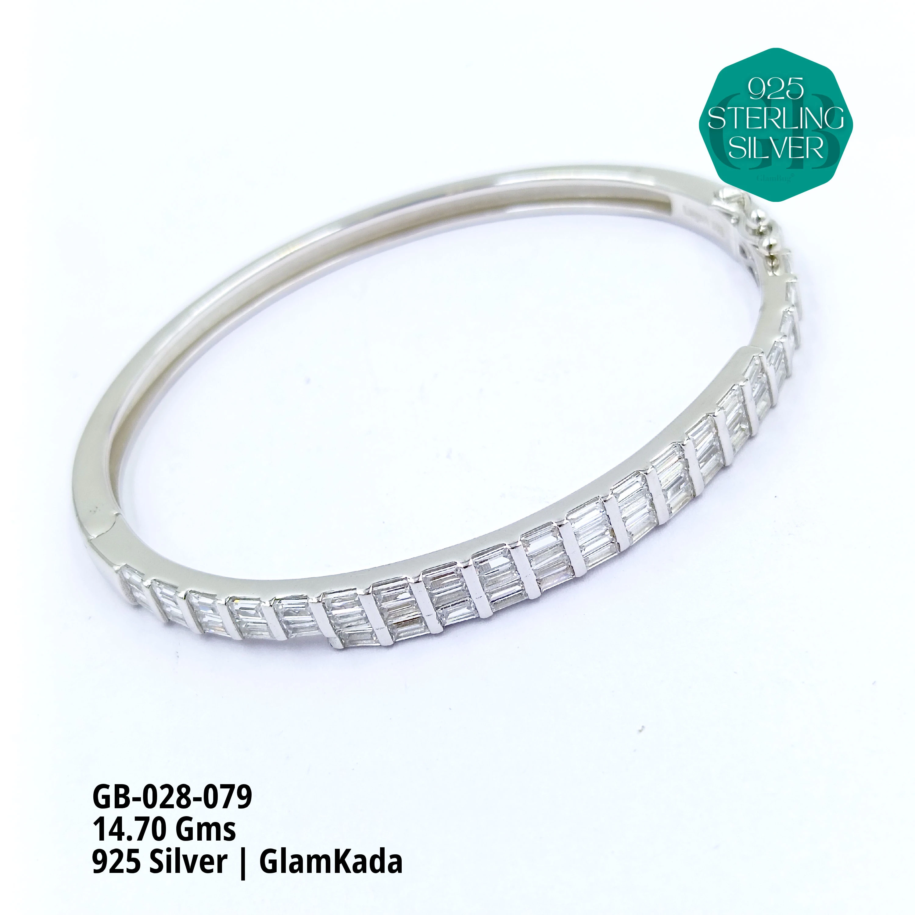 GLAM KADA - Premium 925 Silver Jewellery - SKU: GB-028-079 - Hyderabad Silver Importers