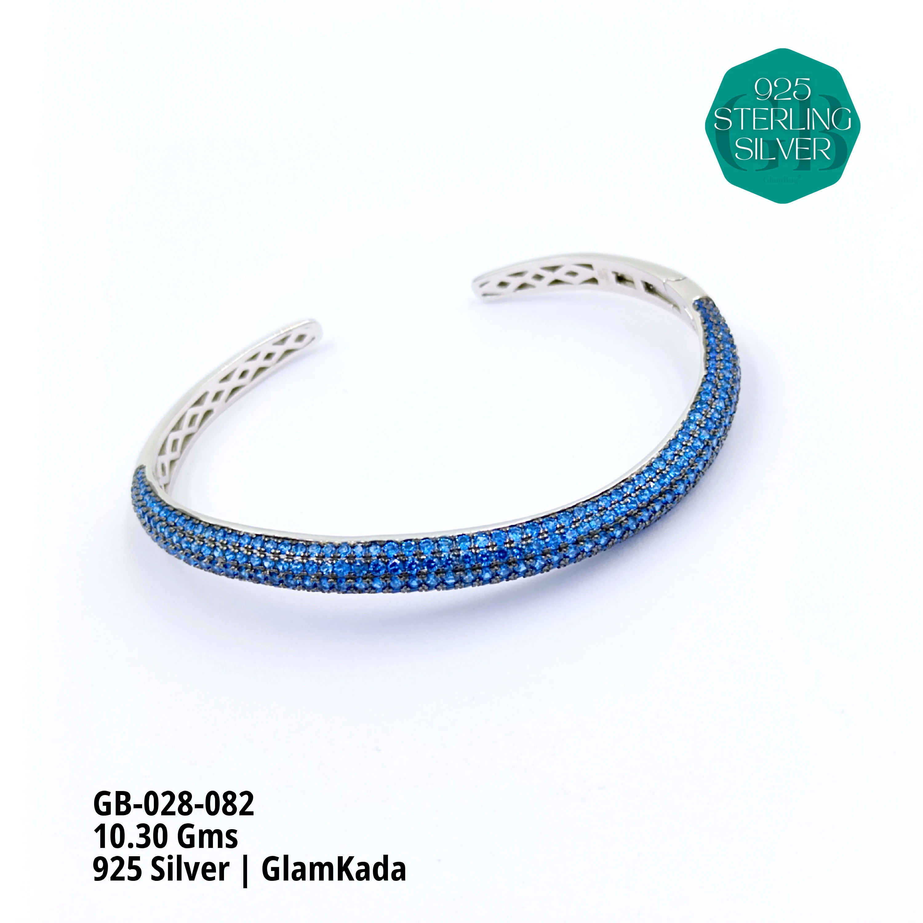 GLAM KADA - Premium 925 Silver Jewellery - SKU: GB-028-082 - Hyderabad Silver Importers