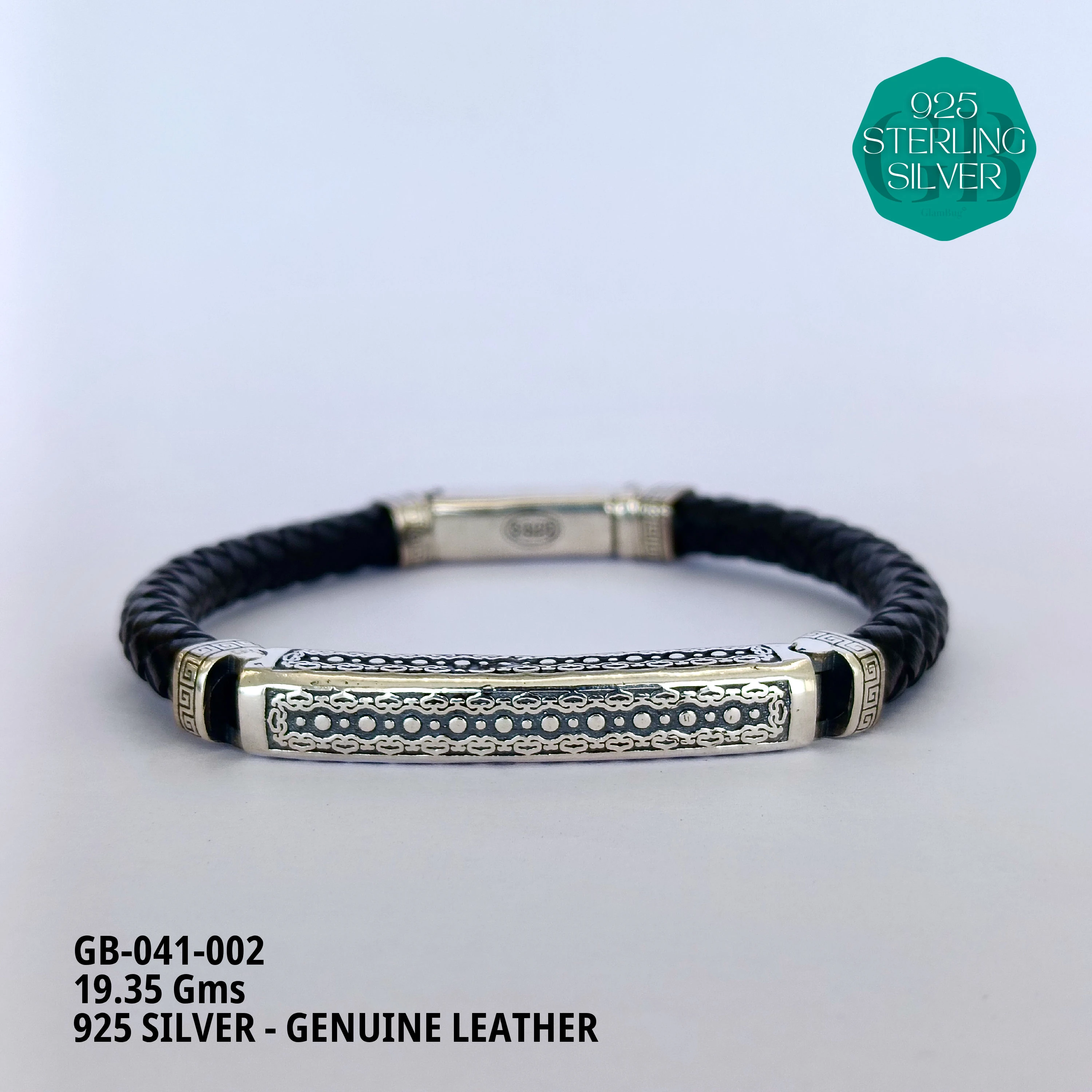 MICRO ADJUSTABLE BRACELETS - Premium 925 Silver Jewellery - SKU: GB-041-002 - Hyderabad Silver Importers