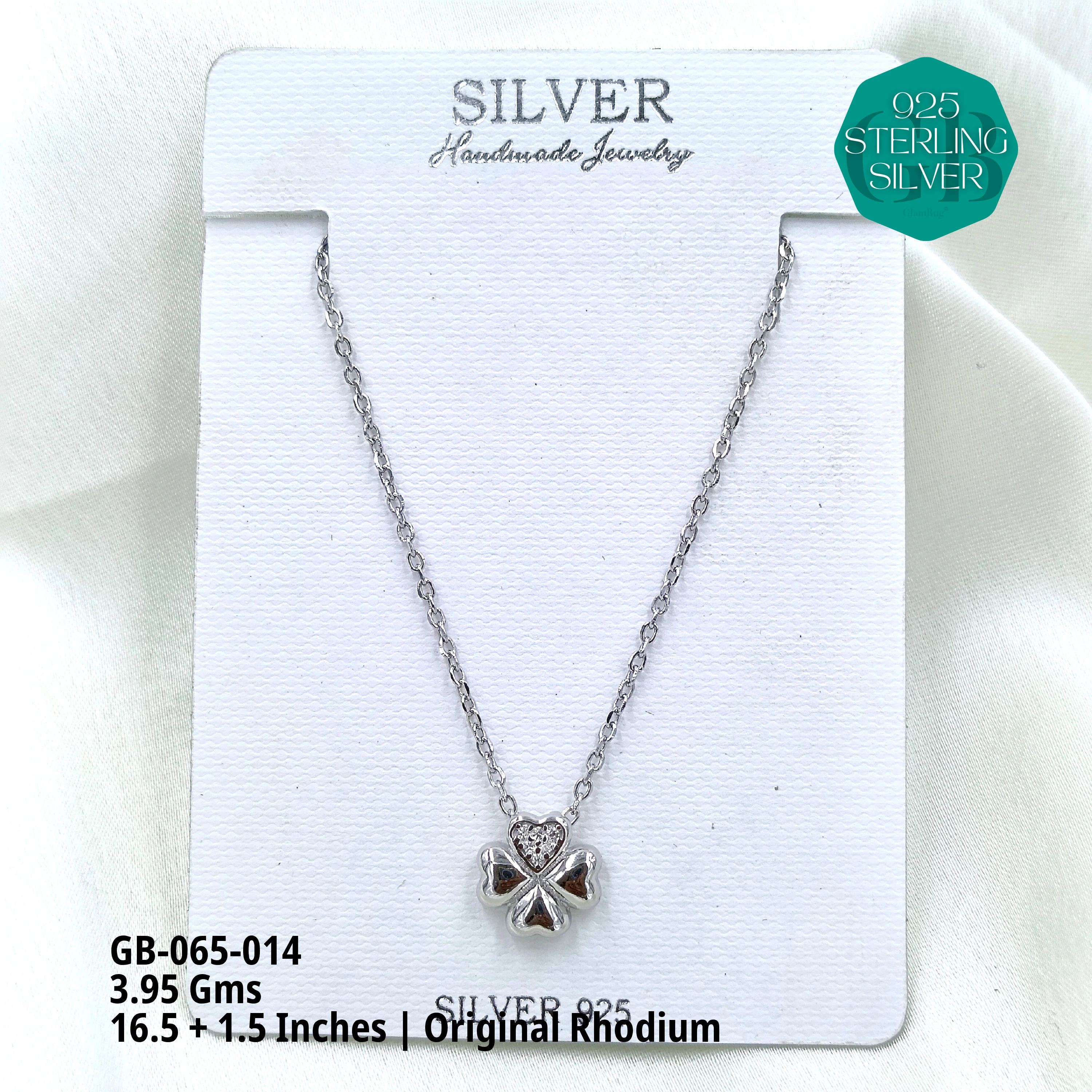 PREMIUM PEARLS + CZ DOKIYA CHAINS - Premium 925 Silver Jewellery - SKU: GB-065-014 - Hyderabad Silver Importers