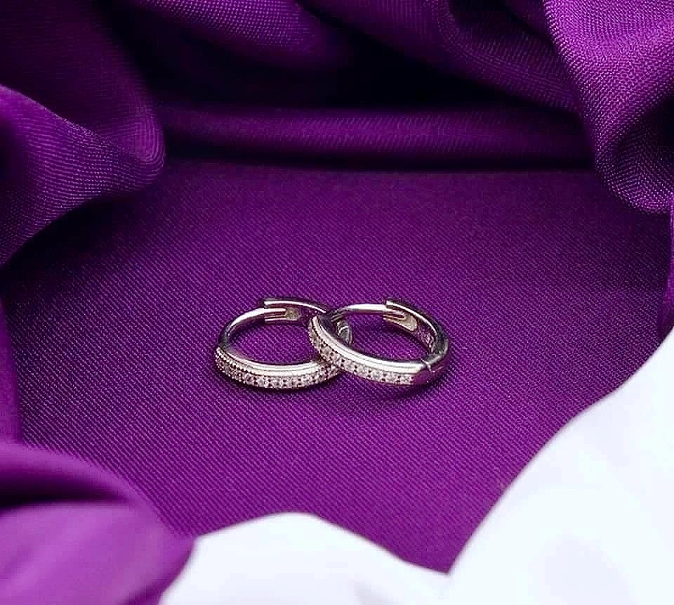 SOUTH SCREW HANGING - Premium 925 Silver Jewellery - SKU: GB-076-001 - Hyderabad Silver Importers