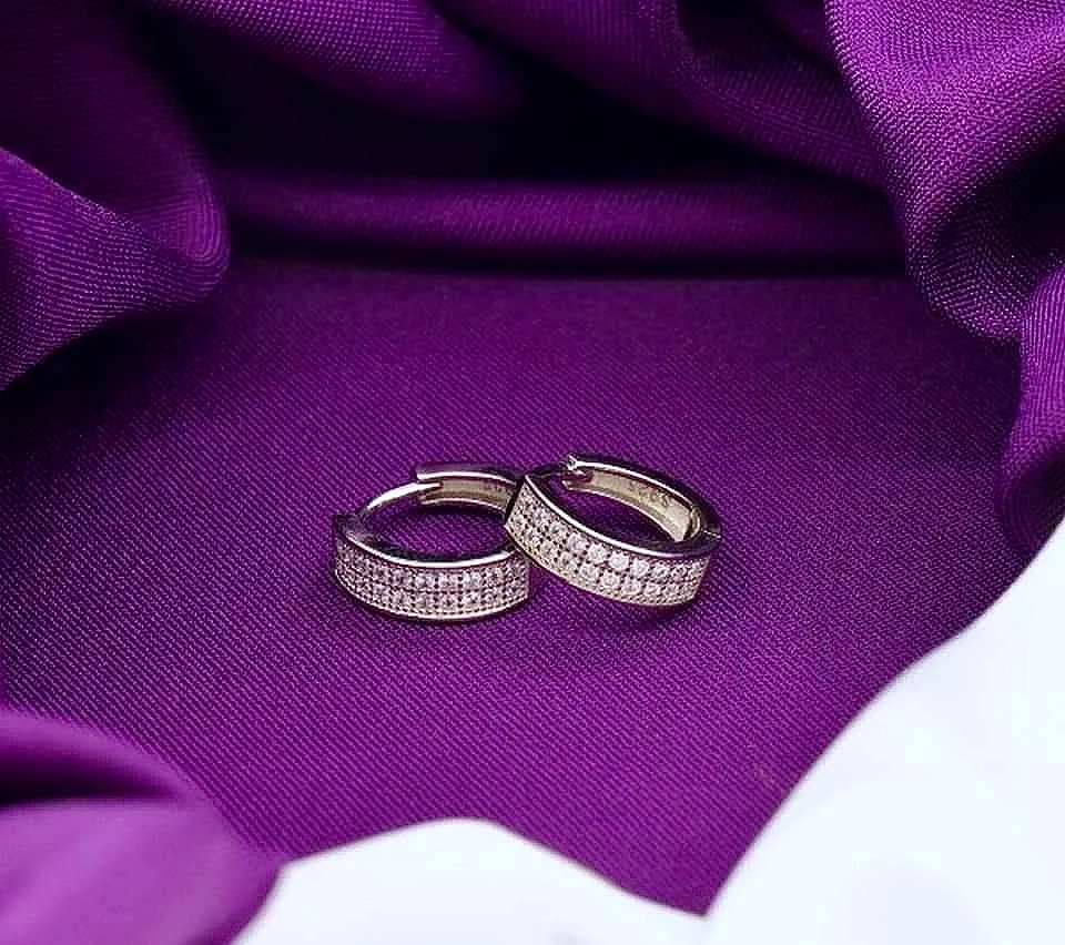 SOUTH SCREW HANGING - Premium 925 Silver Jewellery - SKU: GB-076-002 - Hyderabad Silver Importers