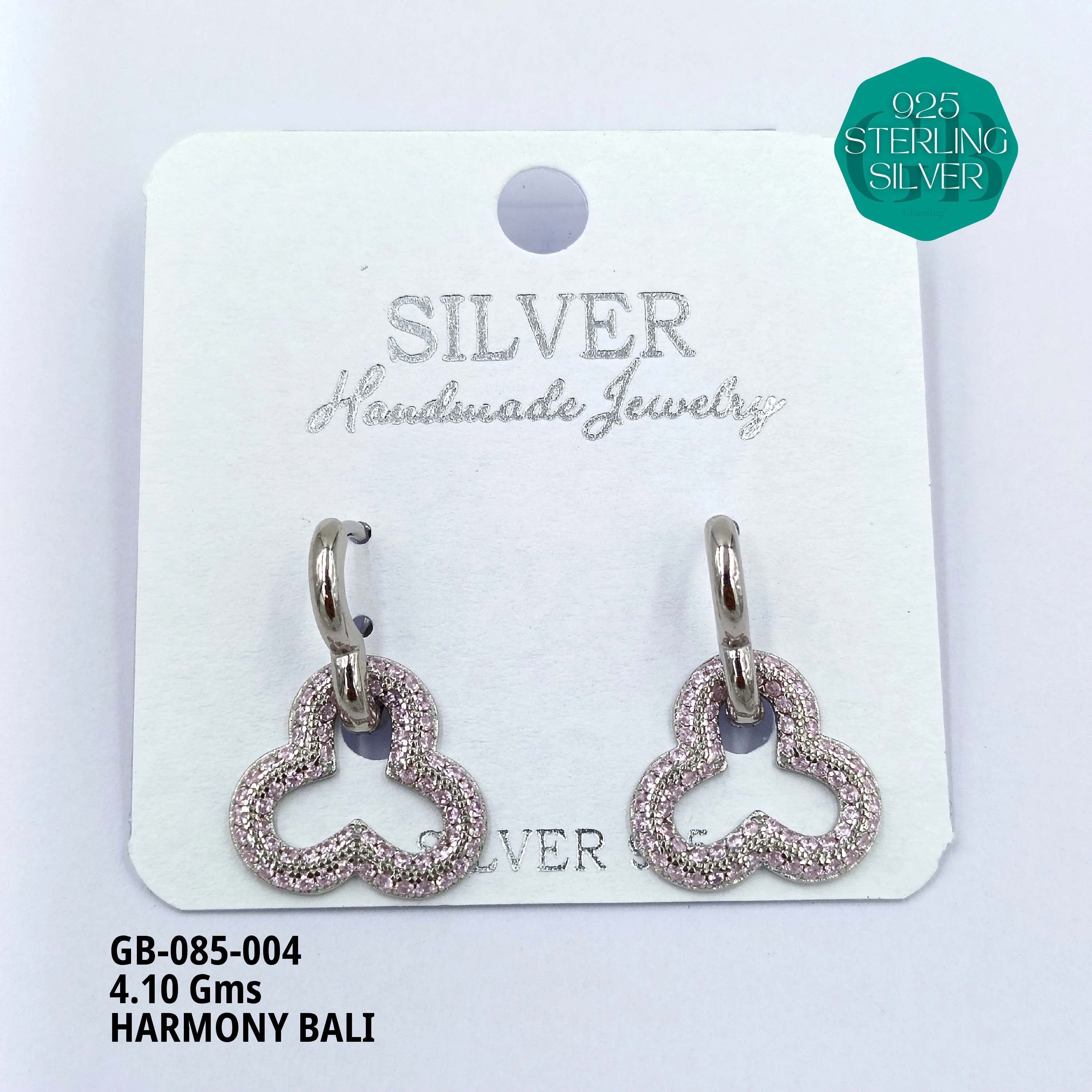 HARMONY BALI - Premium 925 Silver Jewellery - SKU: GB-085-004 - Hyderabad Silver Importers