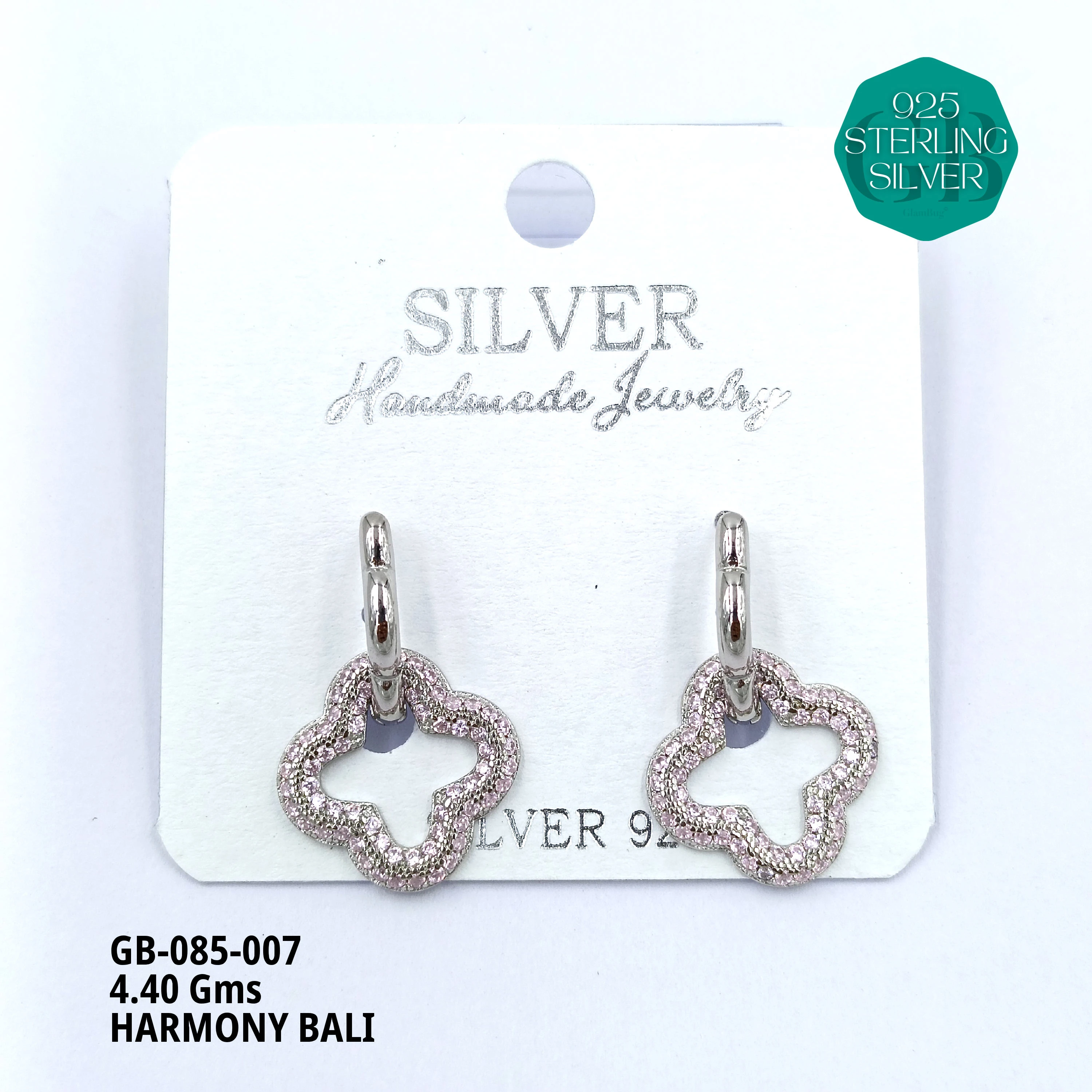 HARMONY BALI - Premium 925 Silver Jewellery - SKU: GB-085-007 - Hyderabad Silver Importers