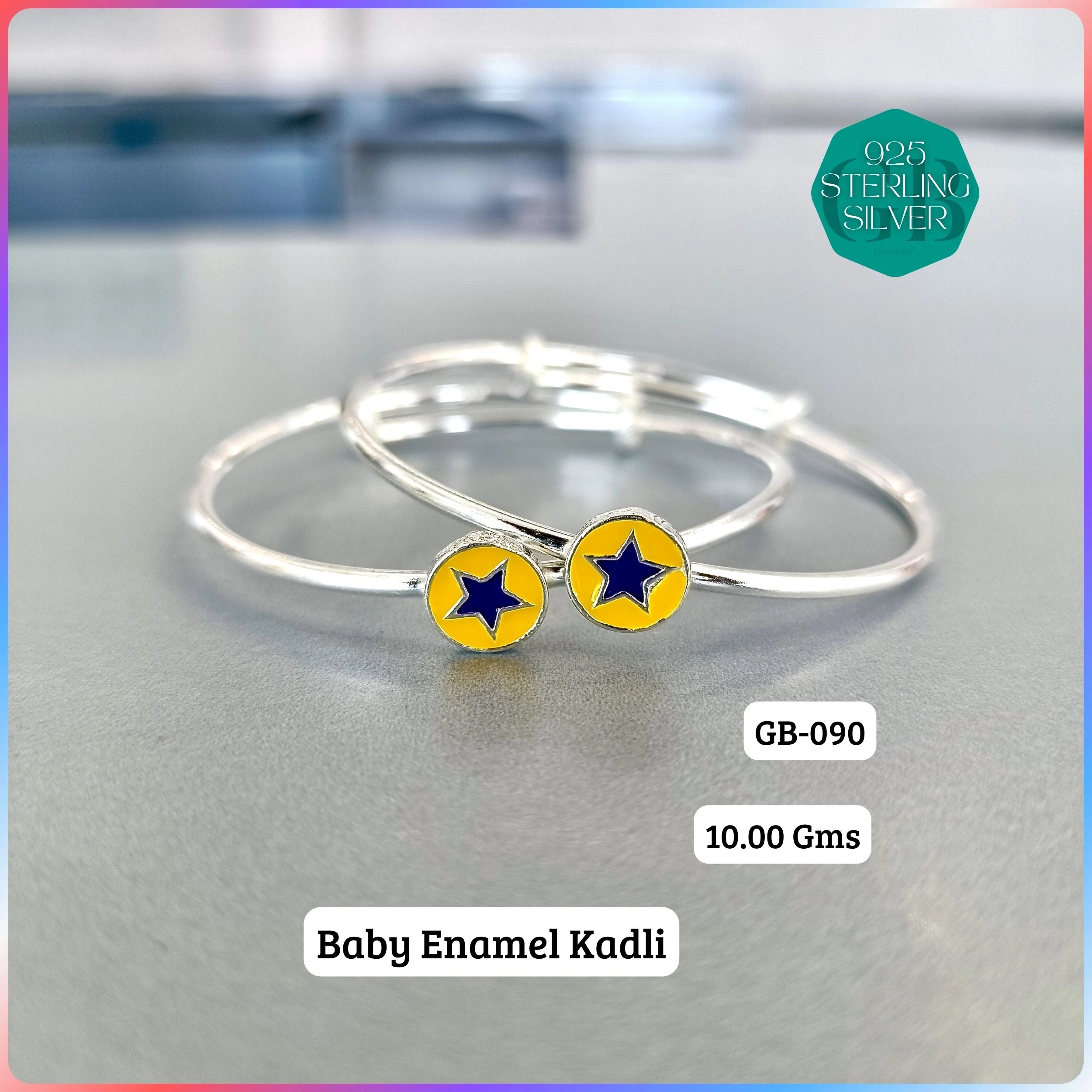 BABY ENM KADLI - Premium 925 Silver Jewellery - SKU: GB-090-003 - Hyderabad Silver Importers