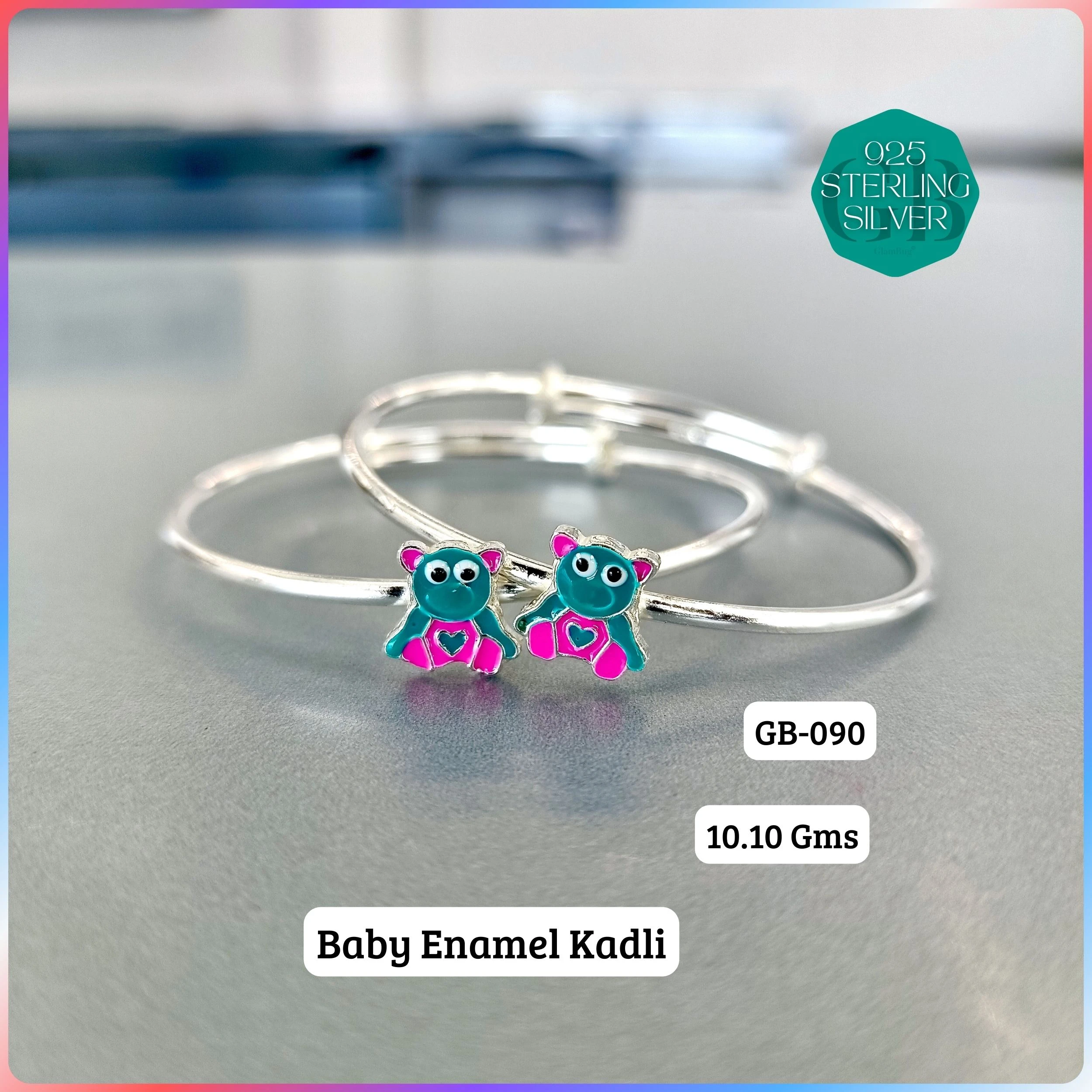 BABY ENM KADLI - Premium 925 Silver Jewellery - SKU: GB-090-010 - Hyderabad Silver Importers