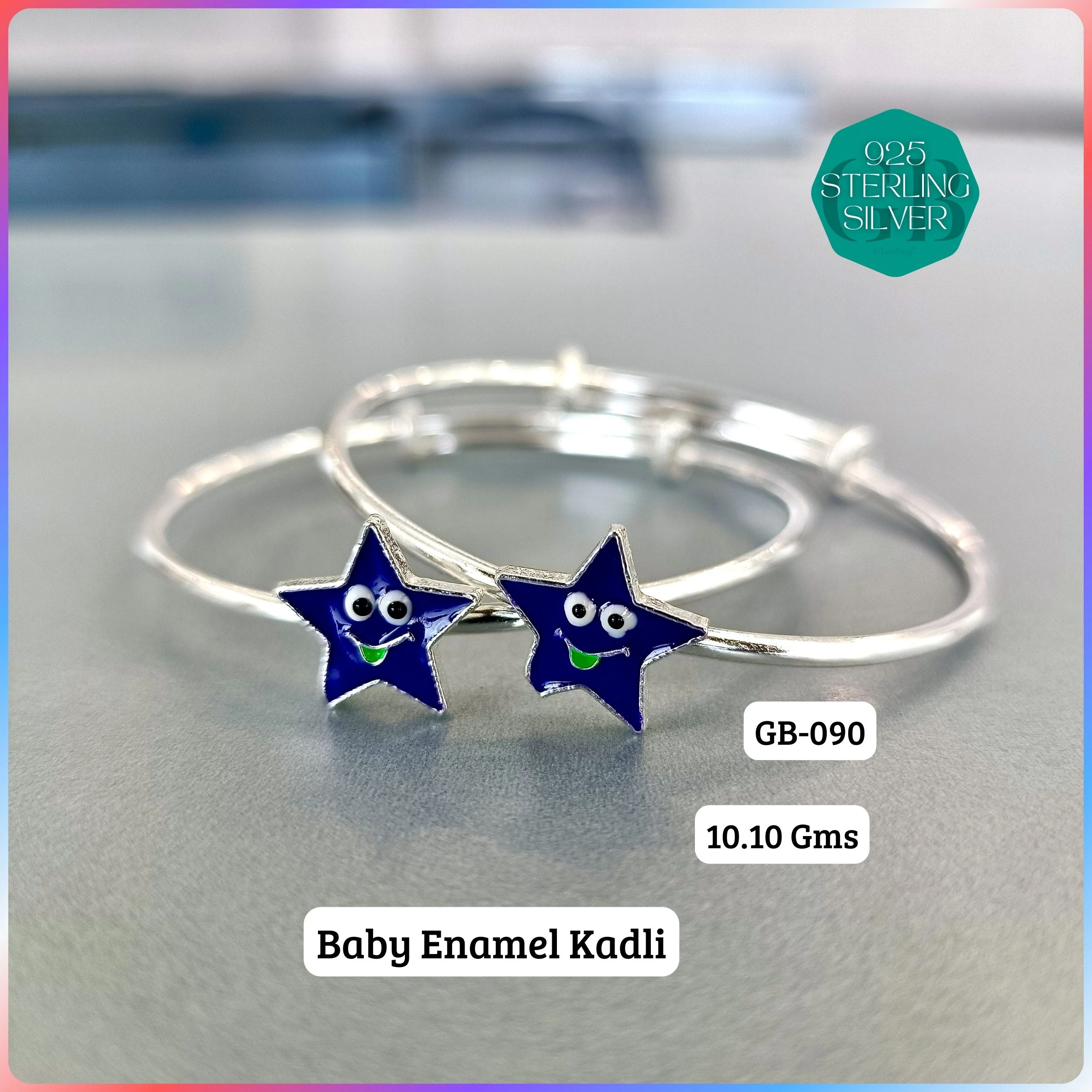 BABY ENM KADLI - Premium 925 Silver Jewellery - SKU: GB-090-012 - Hyderabad Silver Importers