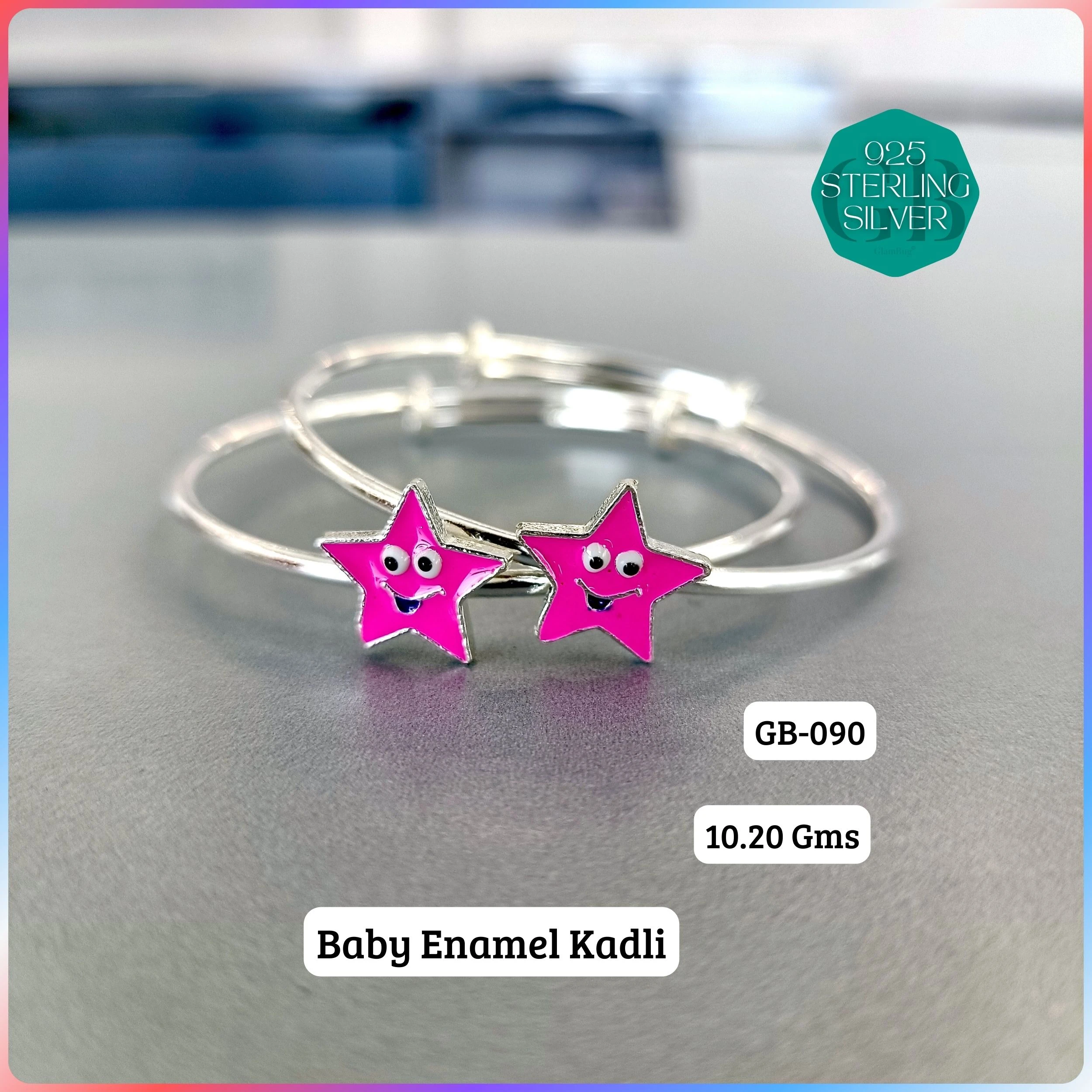 BABY ENM KADLI - Premium 925 Silver Jewellery - SKU: GB-090-018 - Hyderabad Silver Importers