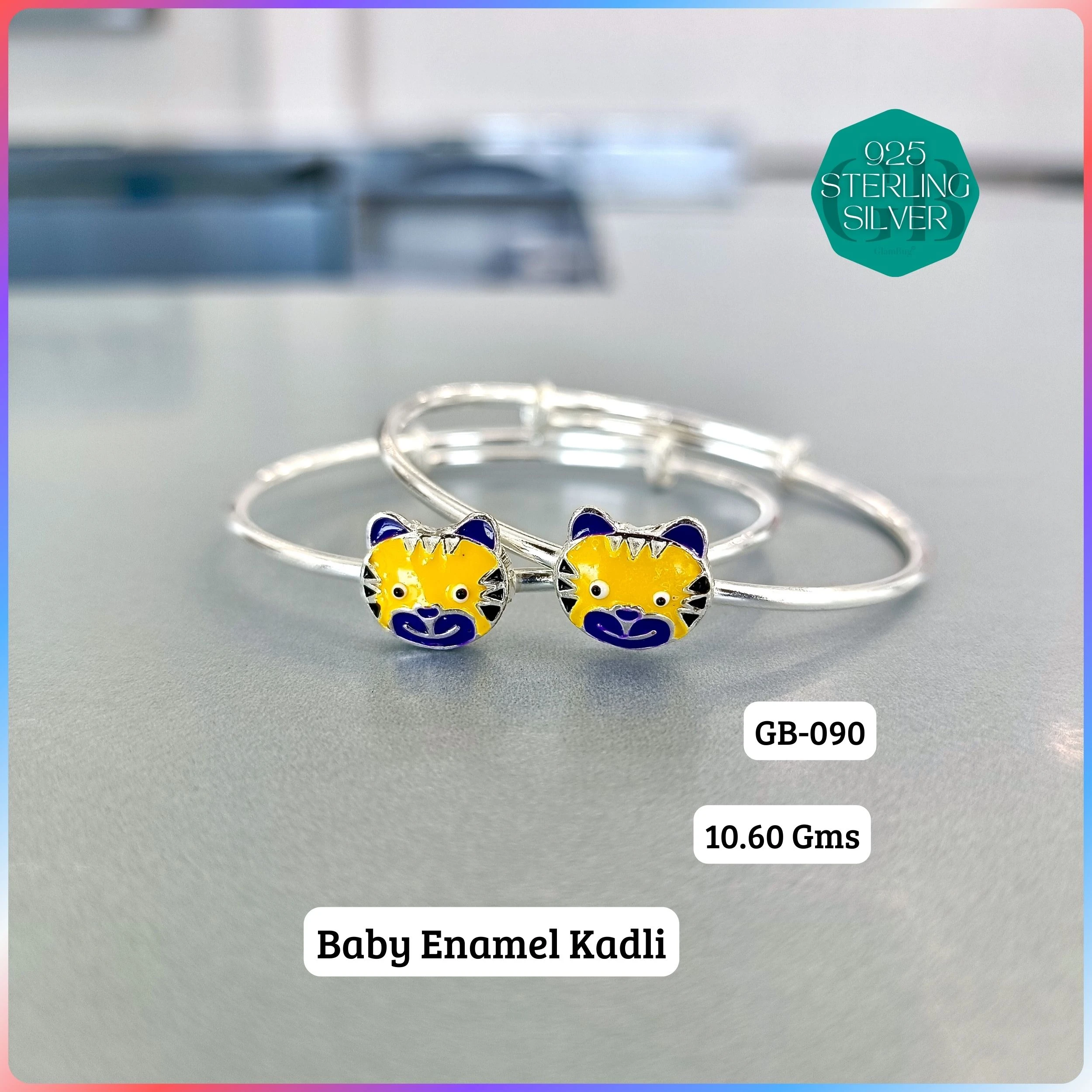 BABY ENM KADLI - Premium 925 Silver Jewellery - SKU: GB-090-023 - Hyderabad Silver Importers