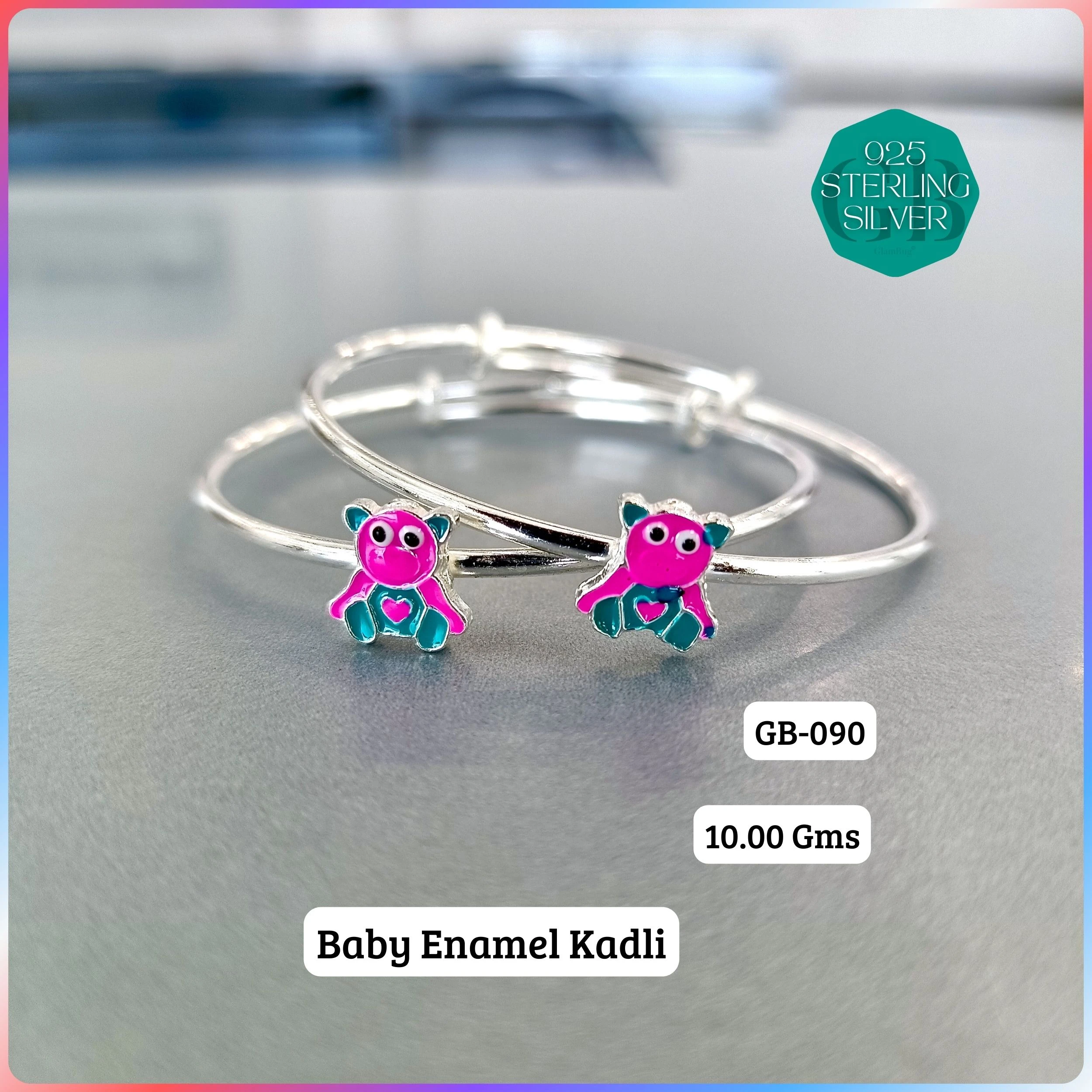 BABY ENM KADLI - Premium 925 Silver Jewellery - SKU: GB-090-025 - Hyderabad Silver Importers