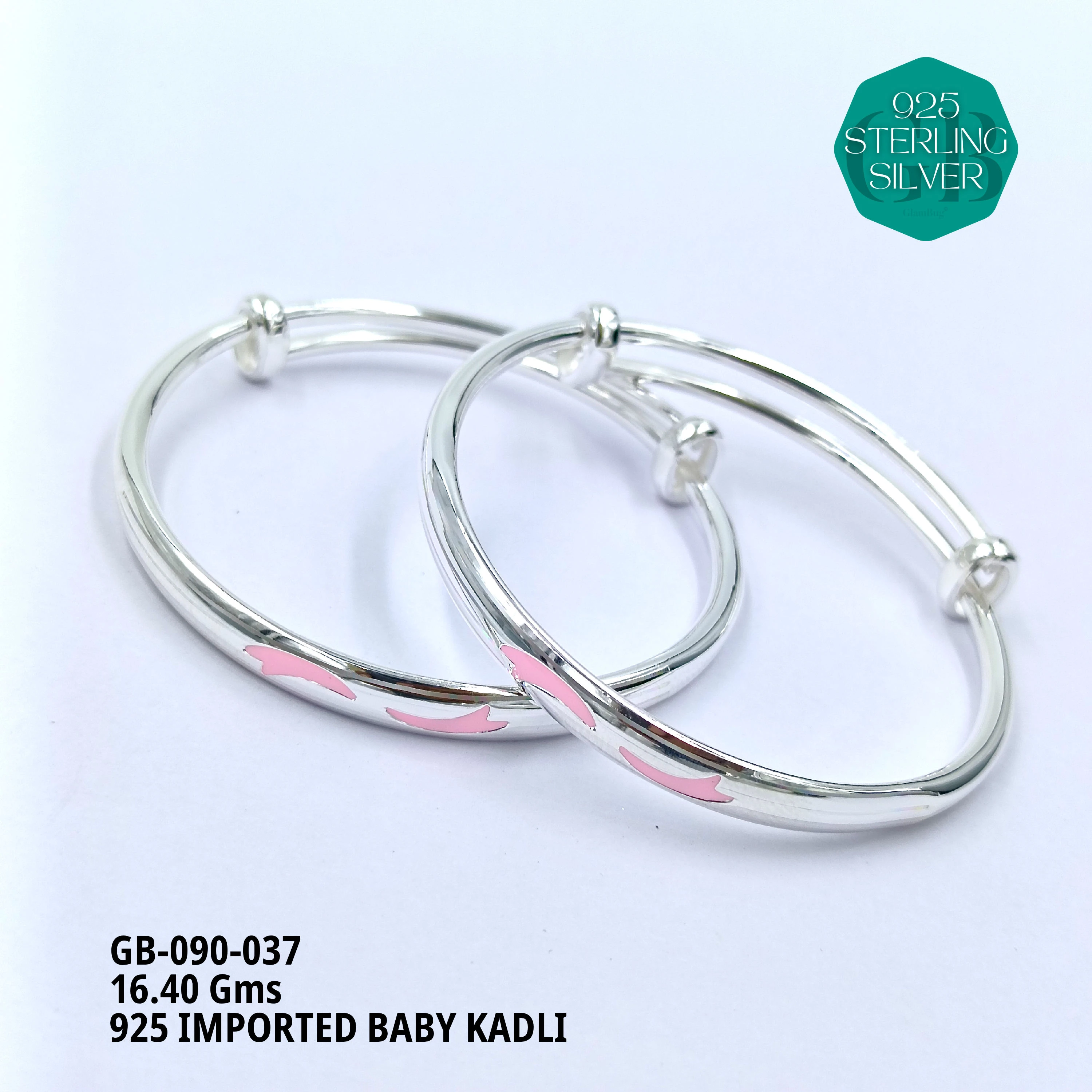 BABY ENM KADLI - Premium 925 Silver Jewellery - SKU: GB-090-037 - Hyderabad Silver Importers