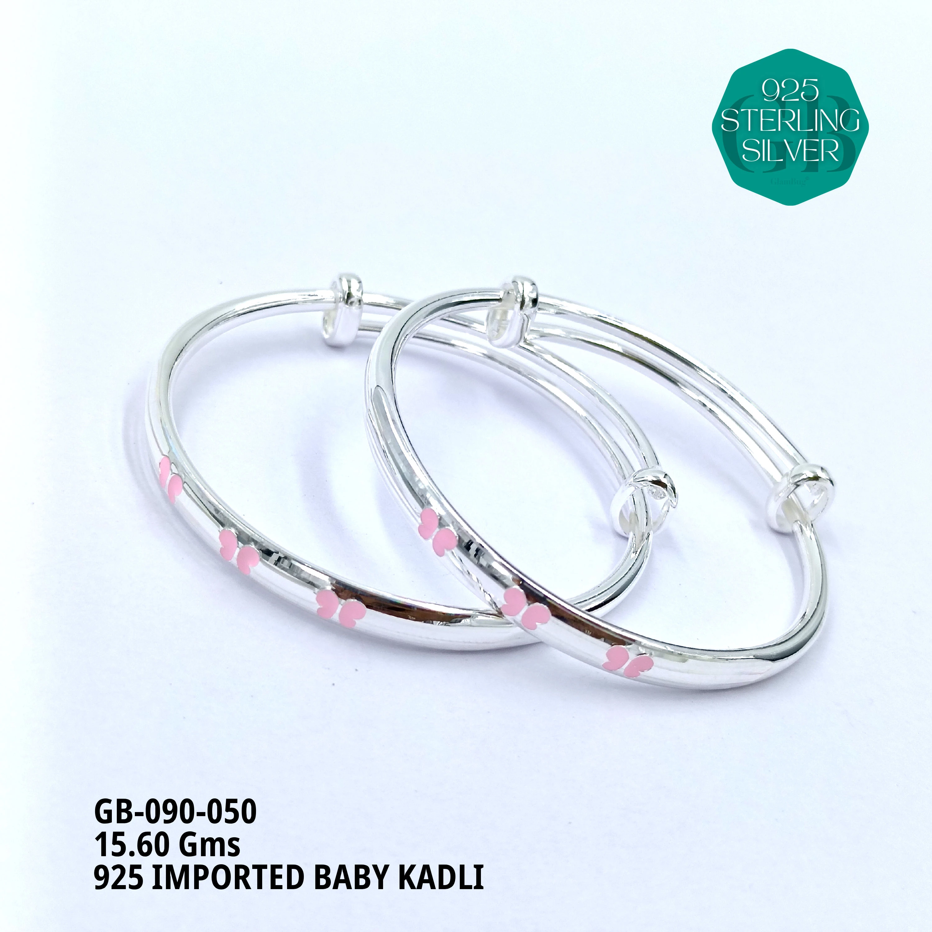 BABY ENM KADLI - Premium 925 Silver Jewellery - SKU: GB-090-050 - Hyderabad Silver Importers