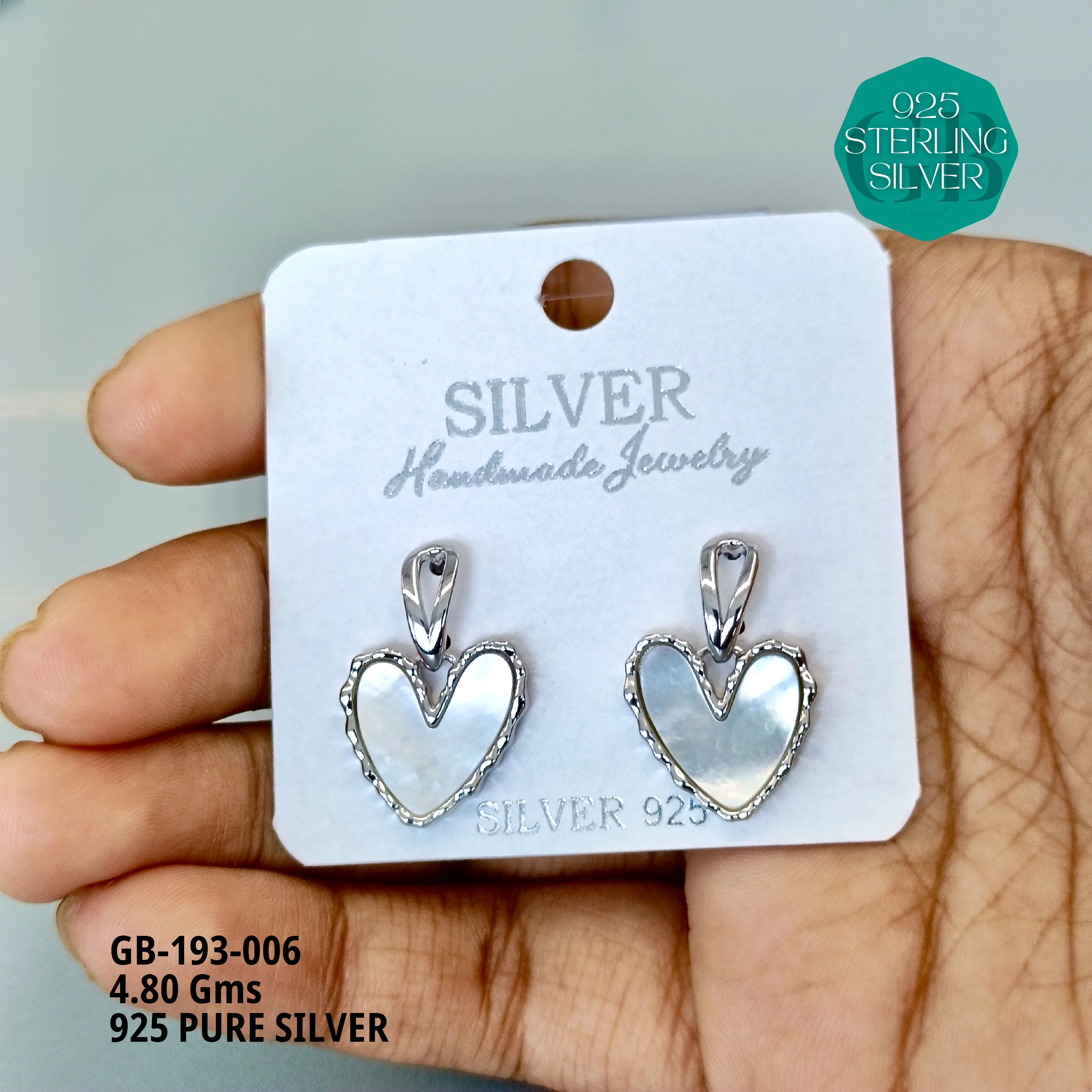 EXCLUSIVE HOOKS / SUI DHAGA - Premium 925 Silver Jewellery - SKU: GB-193-006 - Hyderabad Silver Importers