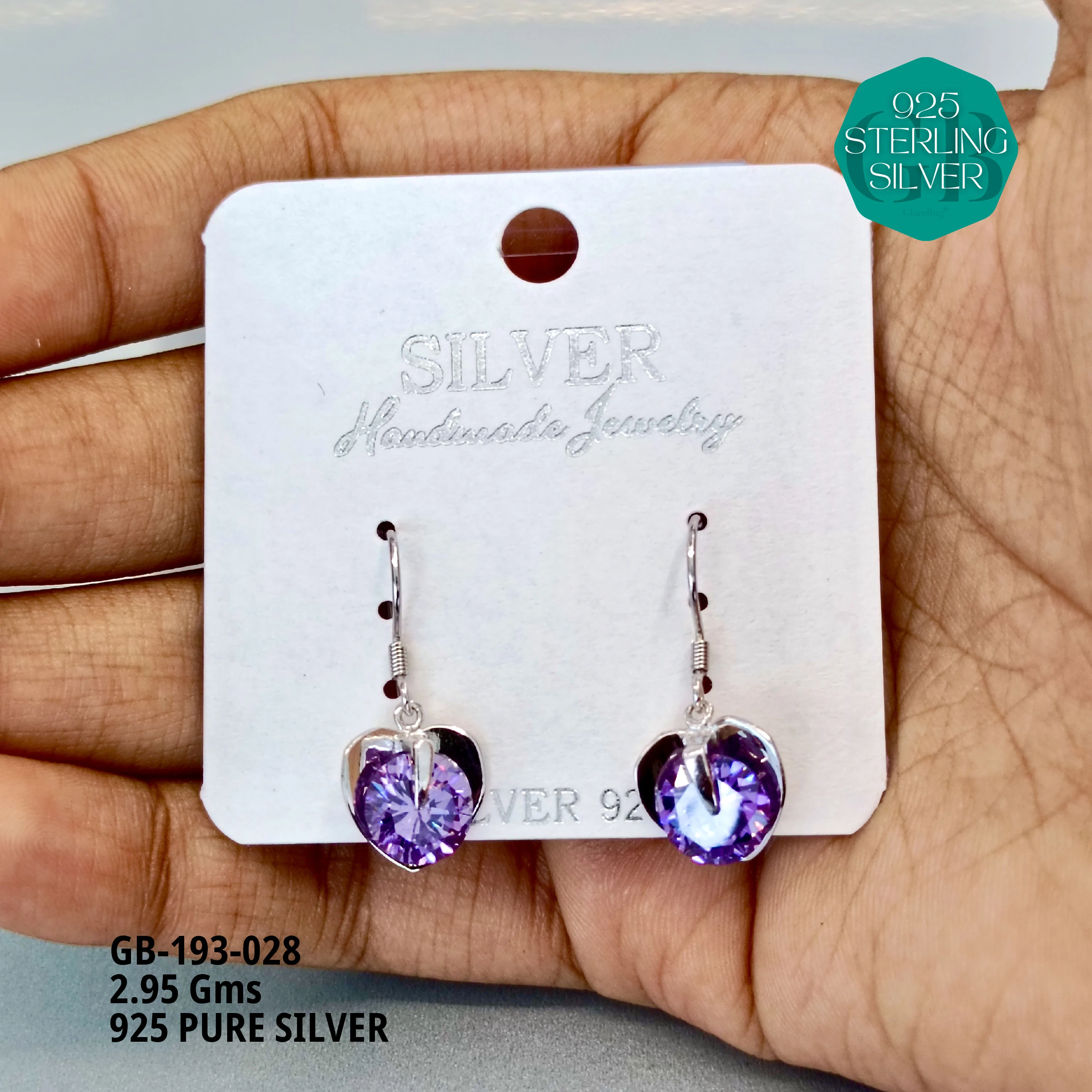 EXCLUSIVE HOOKS / SUI DHAGA - Premium 925 Silver Jewellery - SKU: GB-193-028 - Hyderabad Silver Importers